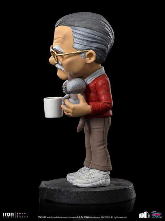 IRON STUDIOS STAN LEE GRUMPY CAT MINICO STATUA 14 cm