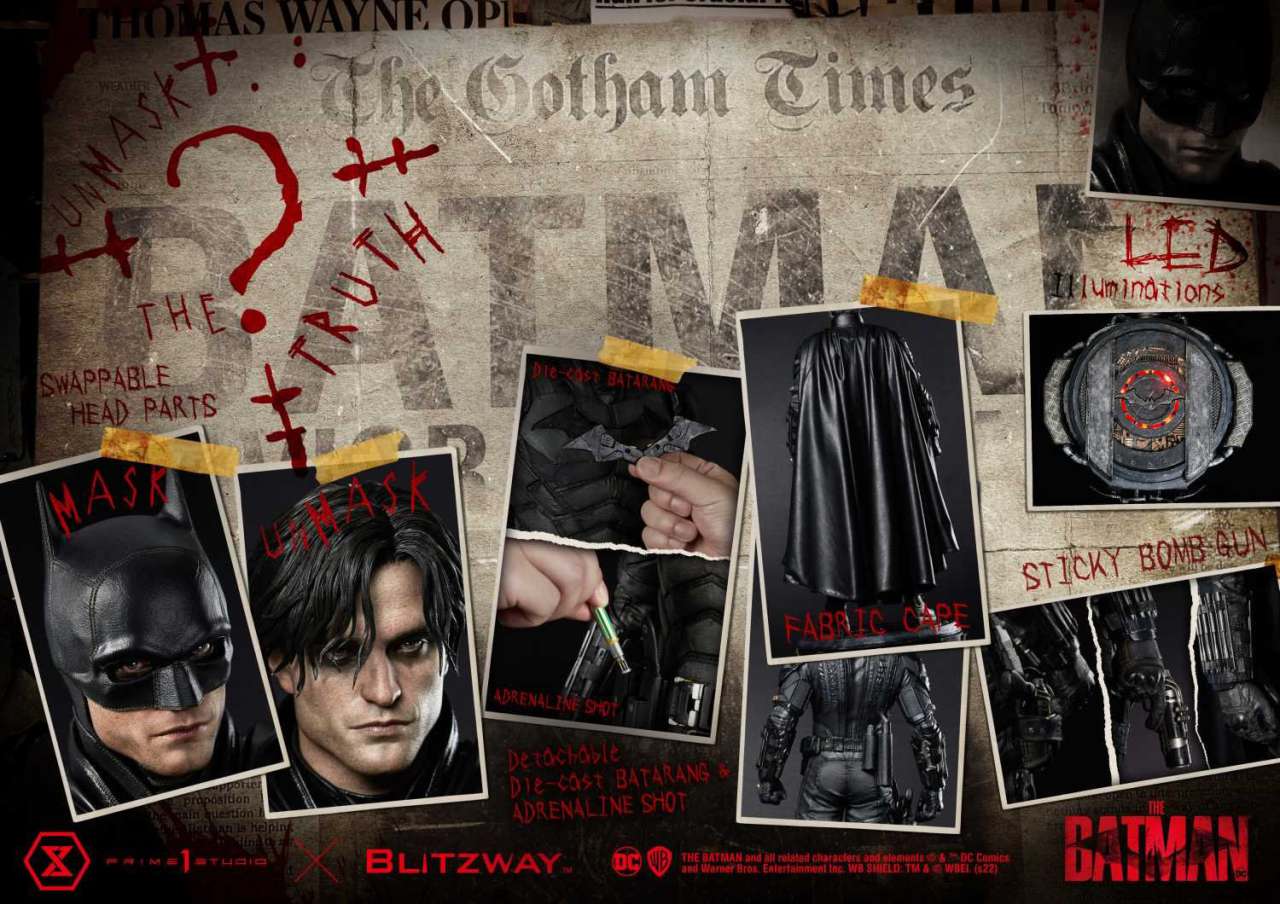 THE BATMAN - BATMAN BONUS VERSION STATUA STATUA PRIME 1 STUDIO