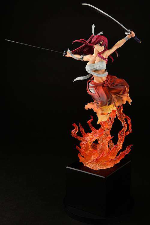 FAIRY TAIL STATUA 1/6 ERZA SCARLET SAMURAI VER. KURENAI 43 CM ORCA TOYS