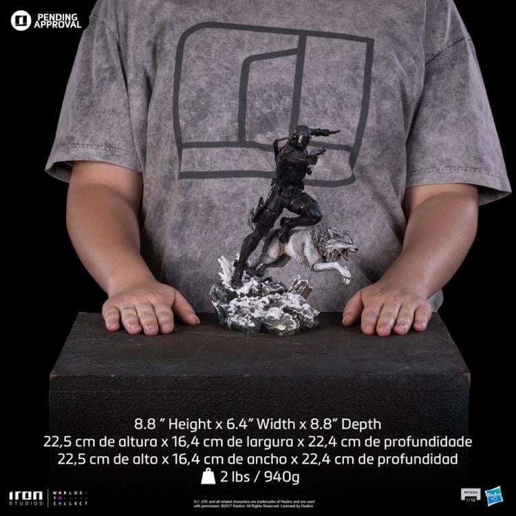 GI JOE SNAKE EYES 1/10 STATUE