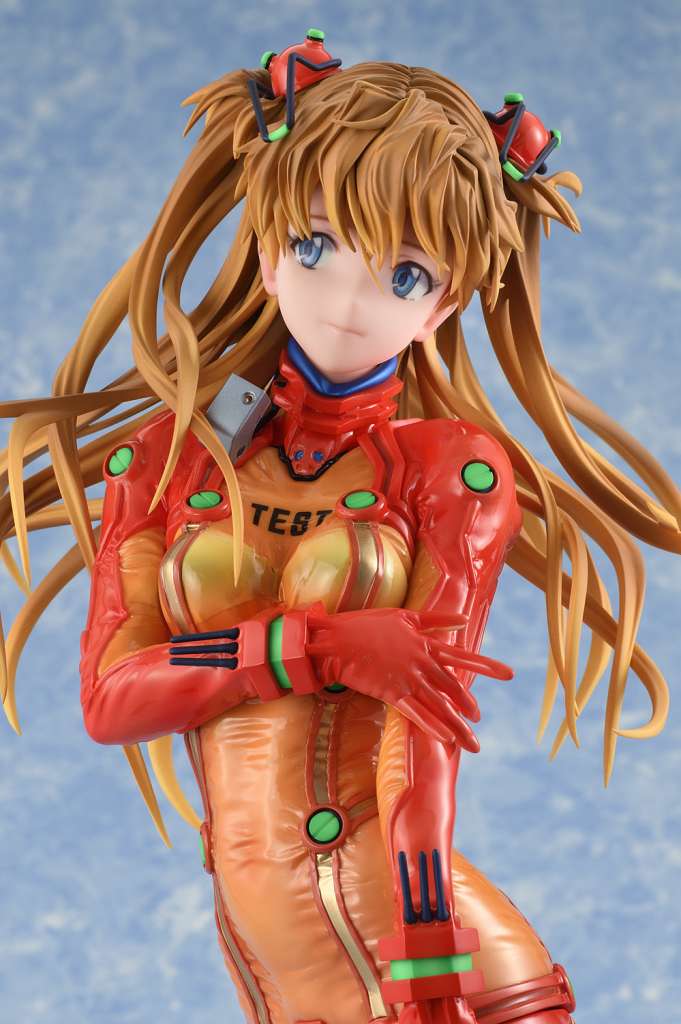 BELLFINE EVA ASUKA LANGLEY TEST PLUGSUIT SMILE ST STATUA 40 cm