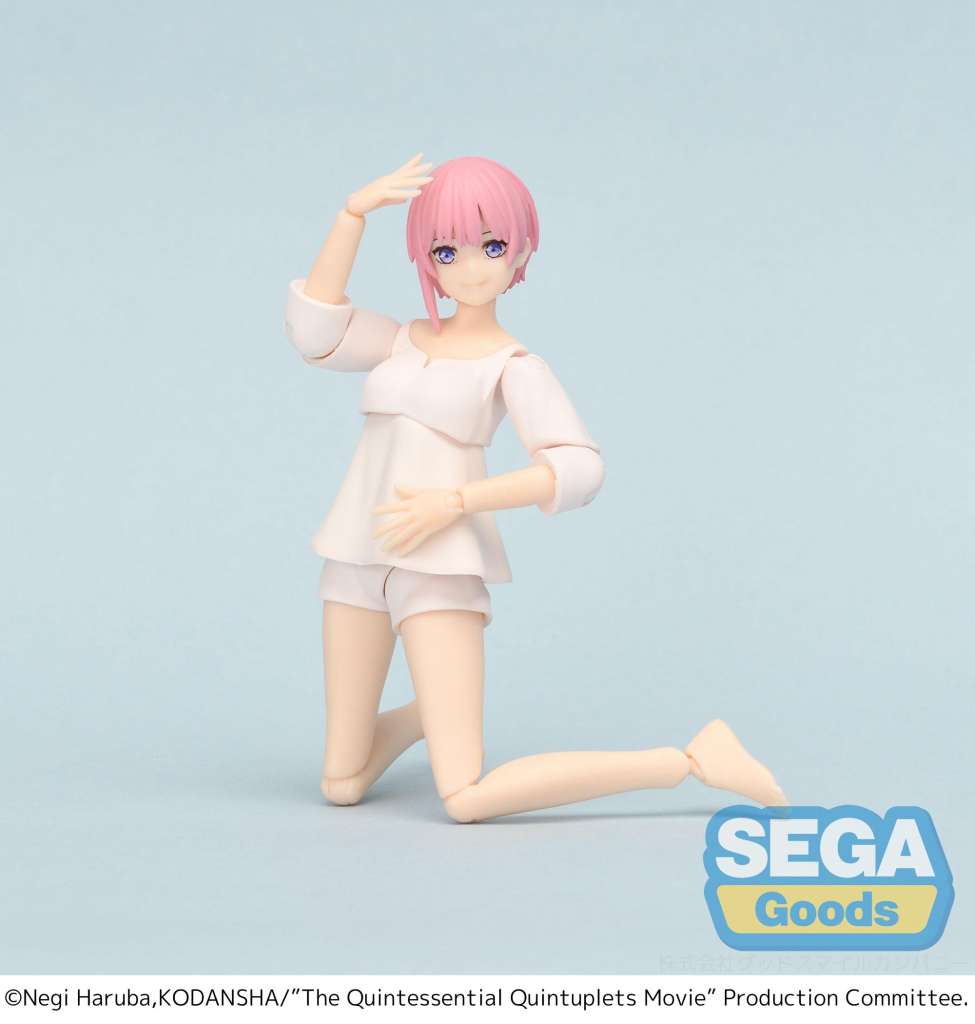 THE QUINTESSENTIAL QUINTUPLETS ACTION FIGURES ICHIKA NAKANO 14 CM SEGA