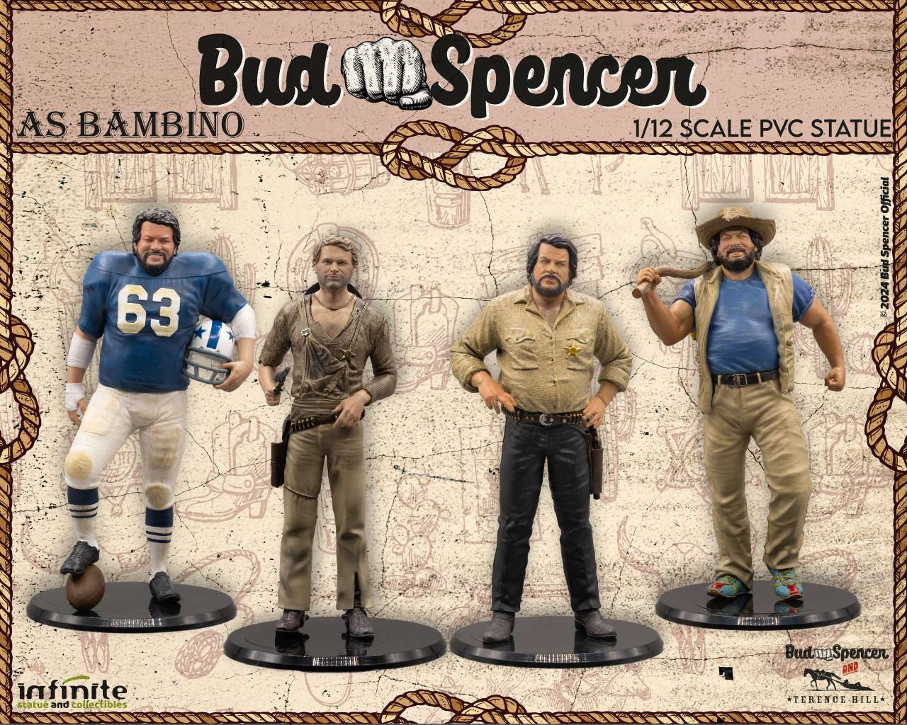BUD SPENCER AS BAMBINO 1/12 PVC ST