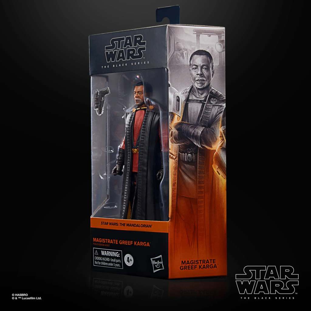 STAR WARS: THE MANDALORIAN BLACK SERIES ACTION FIGURA 2022 MAGISTRATE GREEF KARGA 15 CM HASBRO