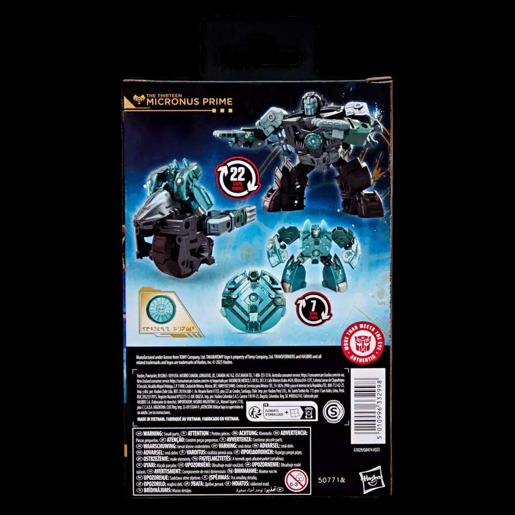HASBRO PRIME - TRANSFORMERS GENERATION AGE S MICRONUS ACTION FIGURE