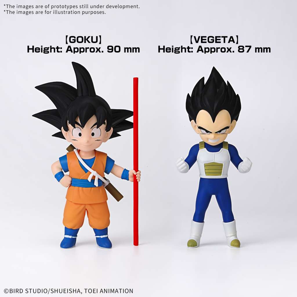 DRAGON BALL DAIMA SON GOKU & VEGETA MK