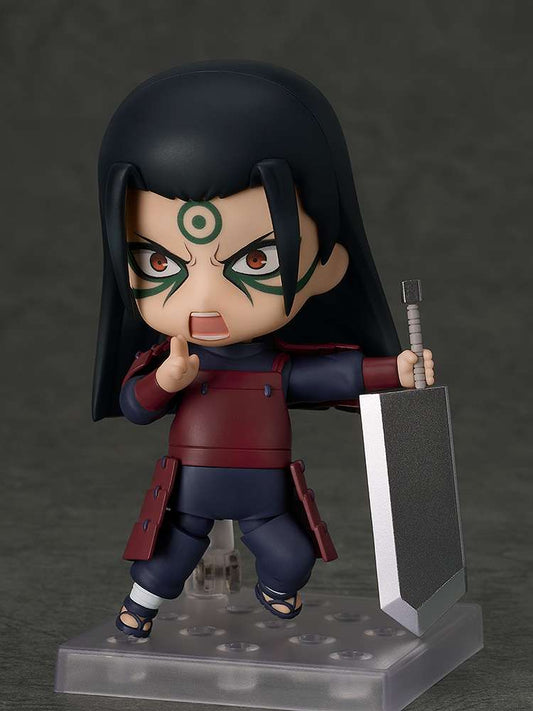 NARUTO SHIPPUDEN NENDOROID ACTION FIGURA HASHIRAMA SENJU 10 CM GOOD SMILE COMPANY