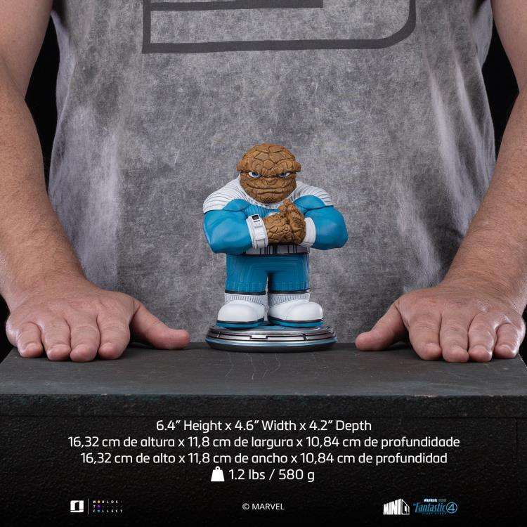 IRON STUDIOS FANTASTIC FOUR FIRST STEPS THING MINICO STATUA 18 cm