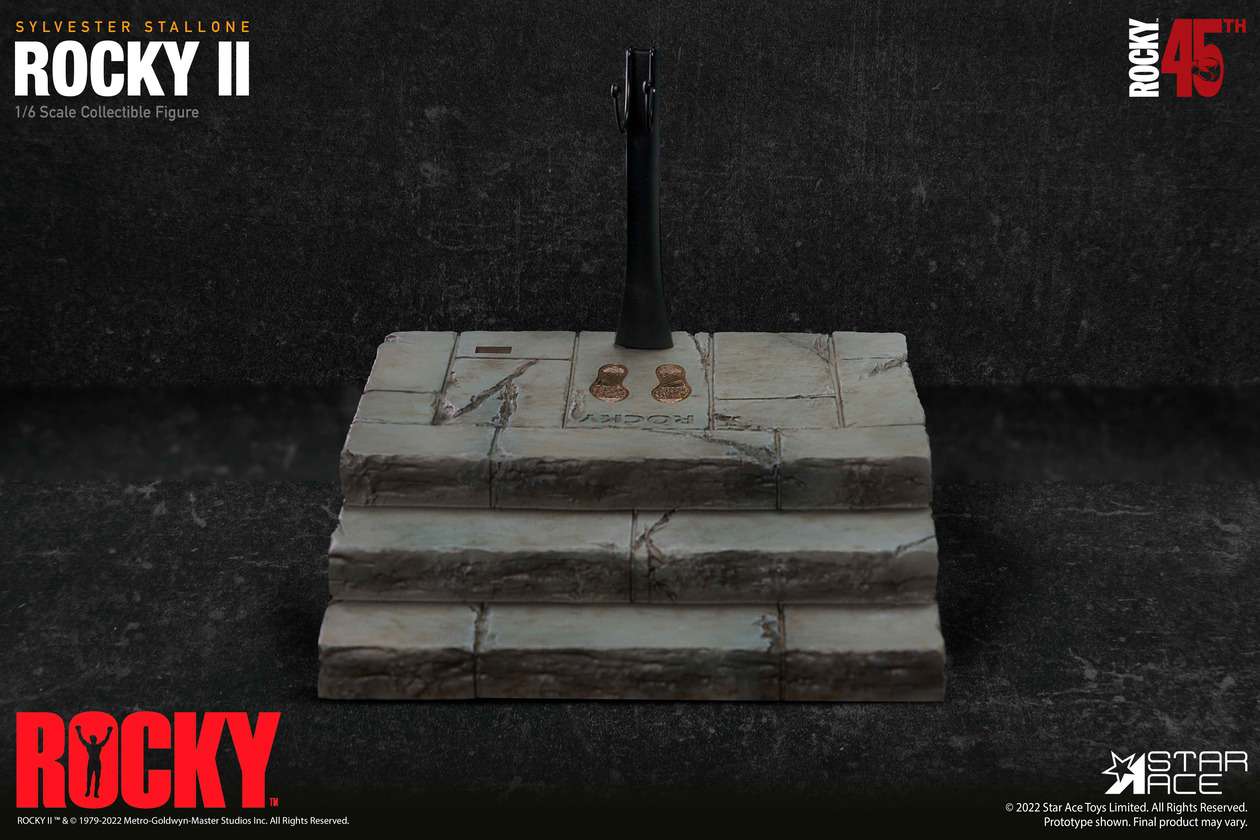 ROCKY BALBOA BLACK SUIT 1/6 DELUXE AF