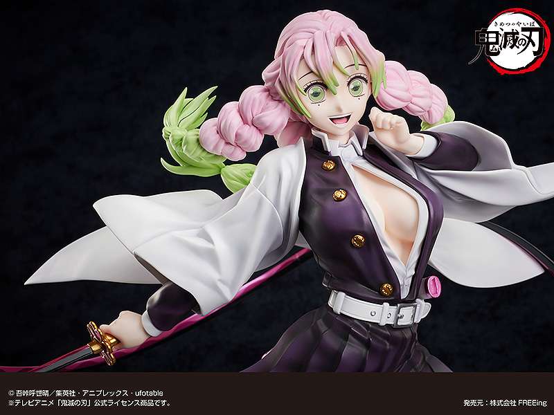 DEMON SLAYER: KIMETSU NO YAIBA PVC STATUA 1/4 MITSURI KANROJI DELUXE EDITION 41 CM FREEING