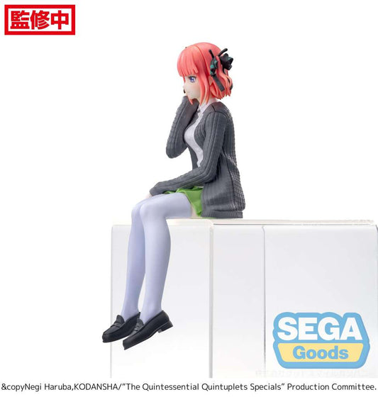 THE QUINTESSENTIAL QUINTUPLETS SPECIALS PM PERCHING PVC STATUA NINO NAKANO 14 CM SEGA