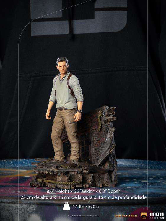 UNCHARTED MOVIE NATHAN DRAKE DLX 1/10