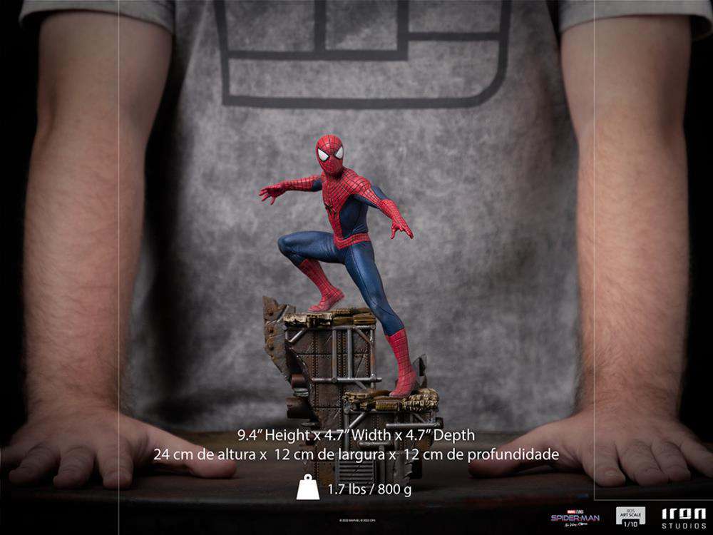 IRON STUDIOS SPIDER-MAN NWH SPIDER-MAN 3 1/10 STATUA 24 cm