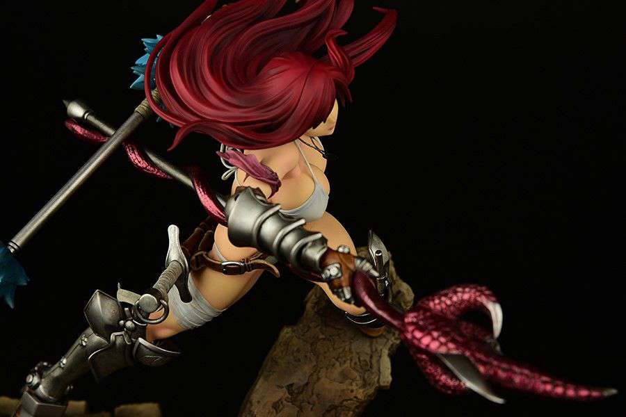 ORCATOYS FAIRY TAIL ERZA SCARLET KNIGHT REFINE ST STATUA 31 cm