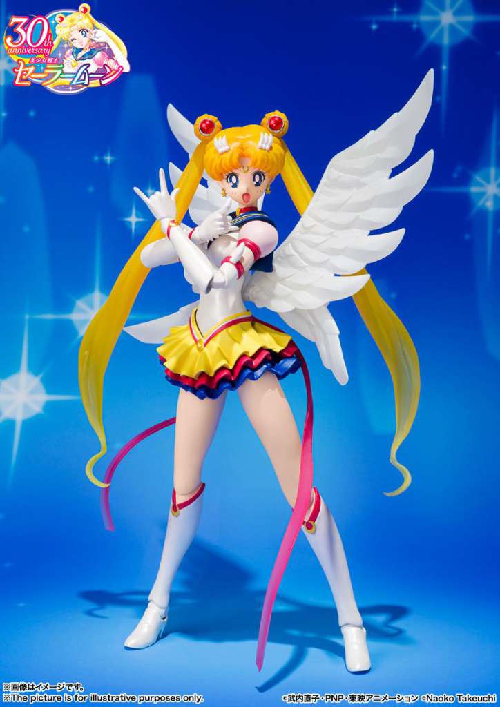 BANDAI SAILOR MOON SAILOR MOON ETERNAL S.H. FIGUARTS ACTION FIGURE 13 CM