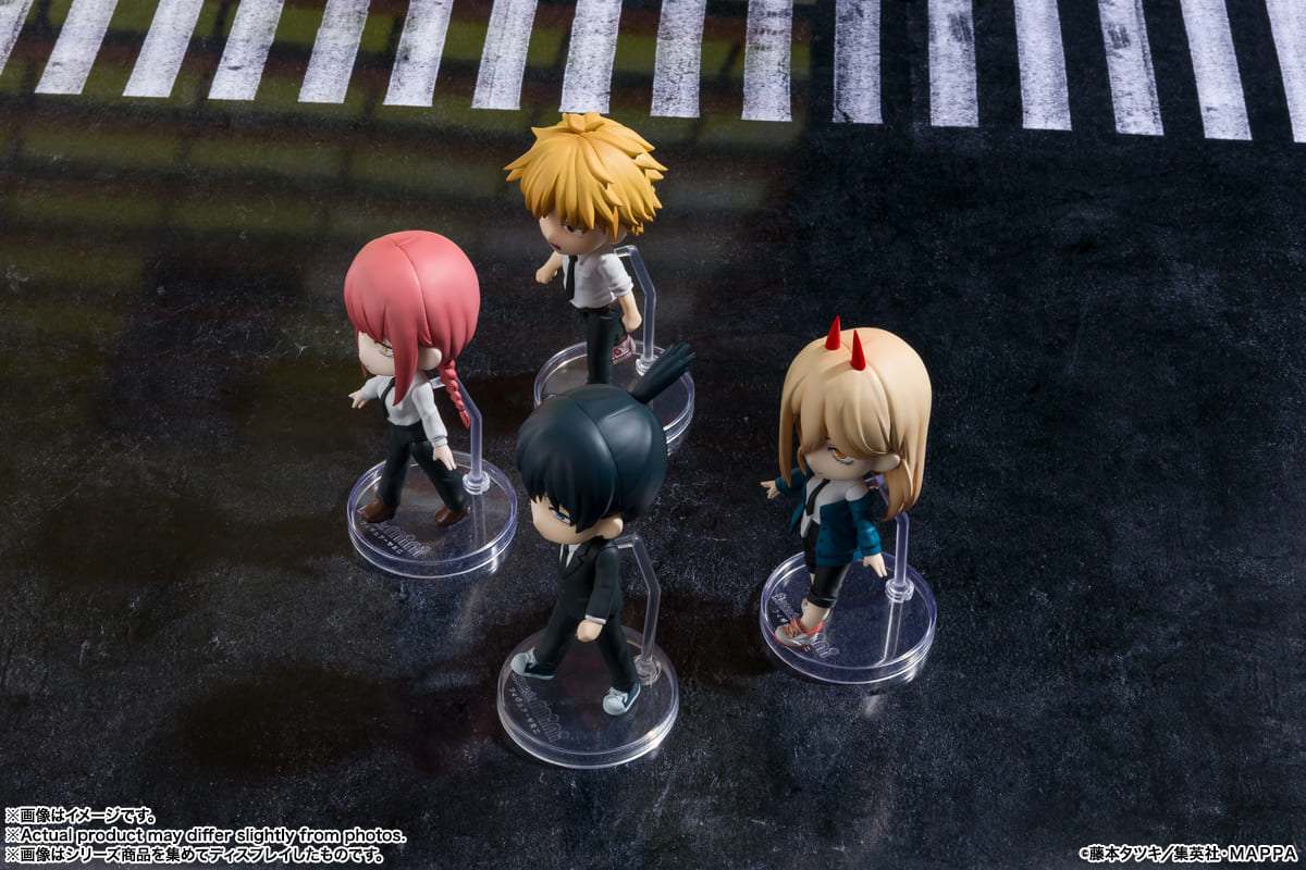 BANDAI CHAINSAW MAN AKI MINI FIG MINI FIGURA 10 cm
