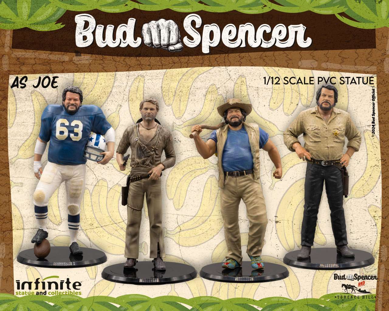 BUD SPENCER AS JOE 1/12 PVC ST