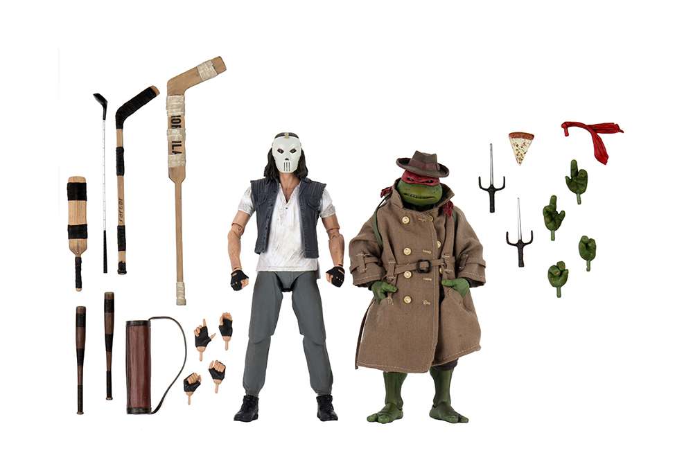 TMNT CASEY JONES&RAPHAEL DISG 2PK