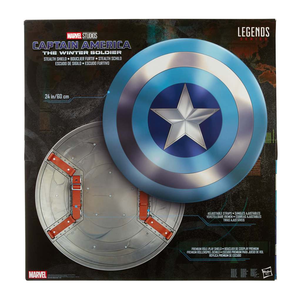 HASBRO ML CAP AMERICA STEALTH SHIELD REPLICA