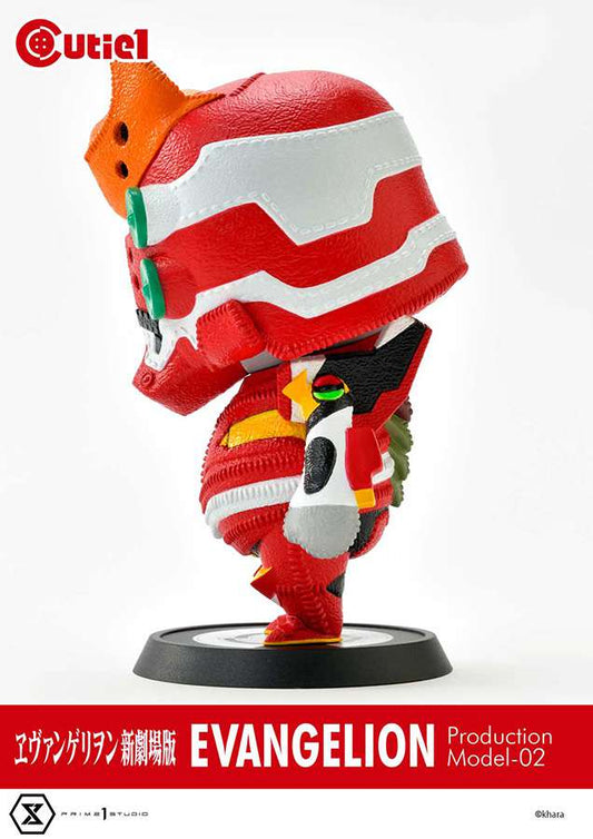 EVANGELION MINI FIGURE CUTIE1 EVA UNIT PRODUCTION MODEL 02 12 CM PRIME 1 STUDIOS