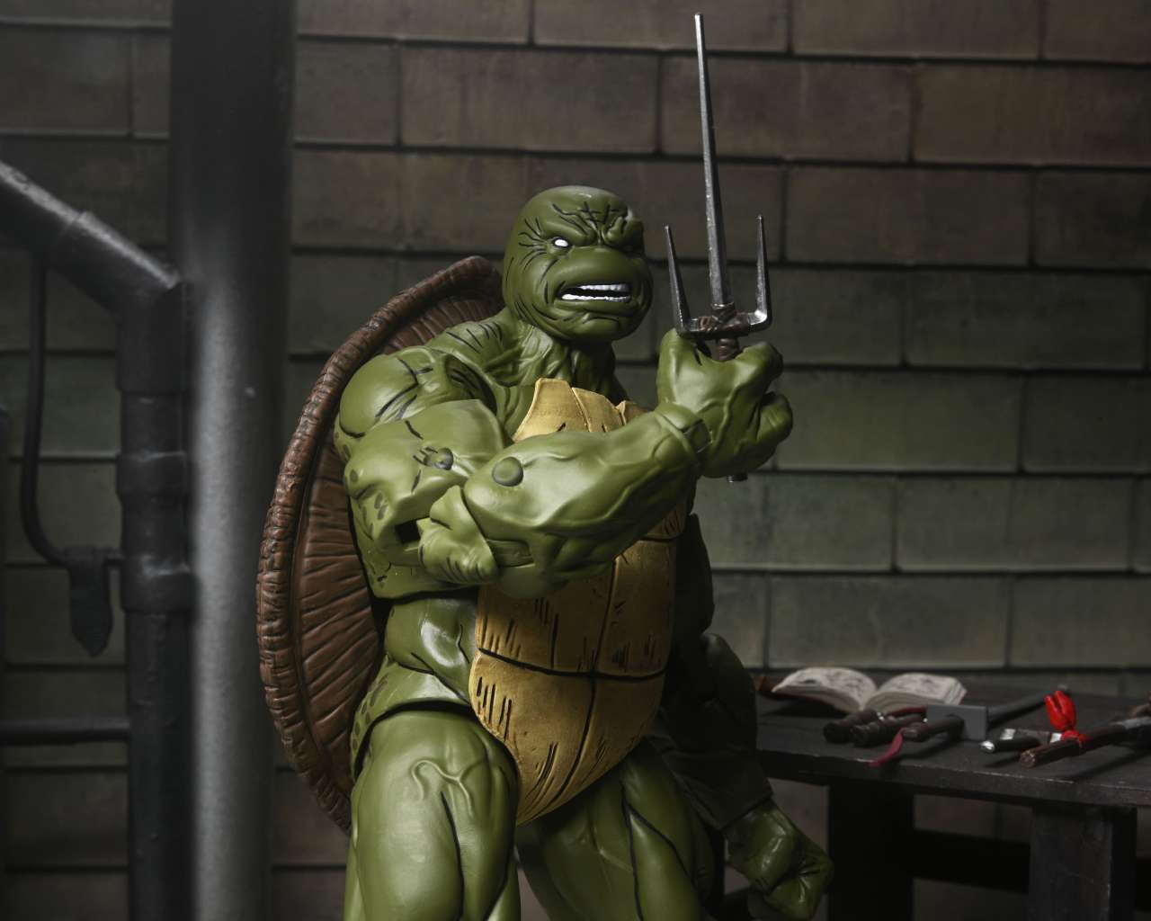 TMNT LAST RONIN BATTLE DAMAGED RONIN AF