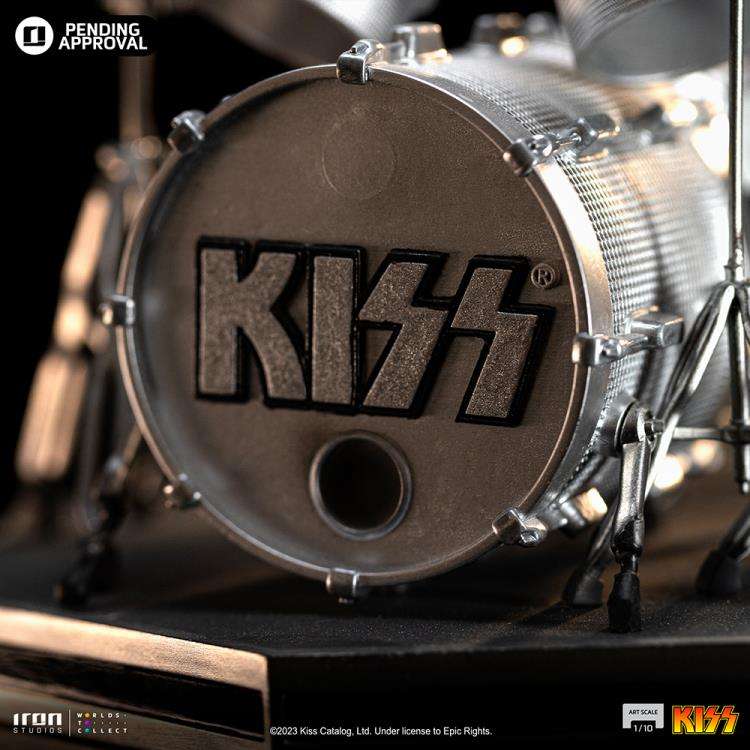 IRON STUDIOS KISS PETER CRISS 1/10 STATUA 21.50 cm