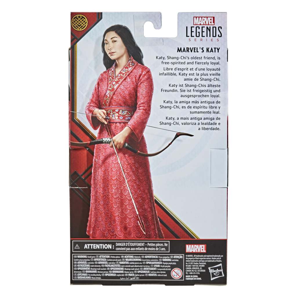 HASBRO SHANG-CHI - MARVEL LEGENDS KATY AF ACTION FIGURE