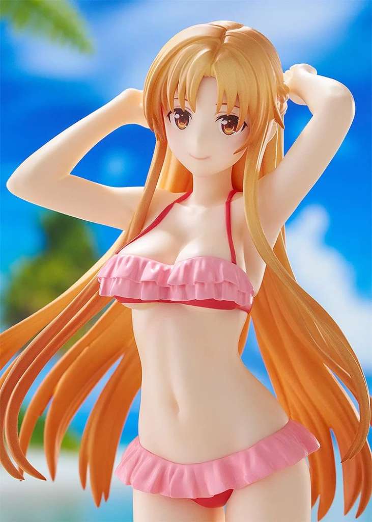 SWORD ART ONLINE PROGRESSIVE: SCHERZO OF DEEP NIGHT POP UP PARADE PVC STATUA BEACH QUEENS ASUNA 17 CM GOOD SMILE COMPANY