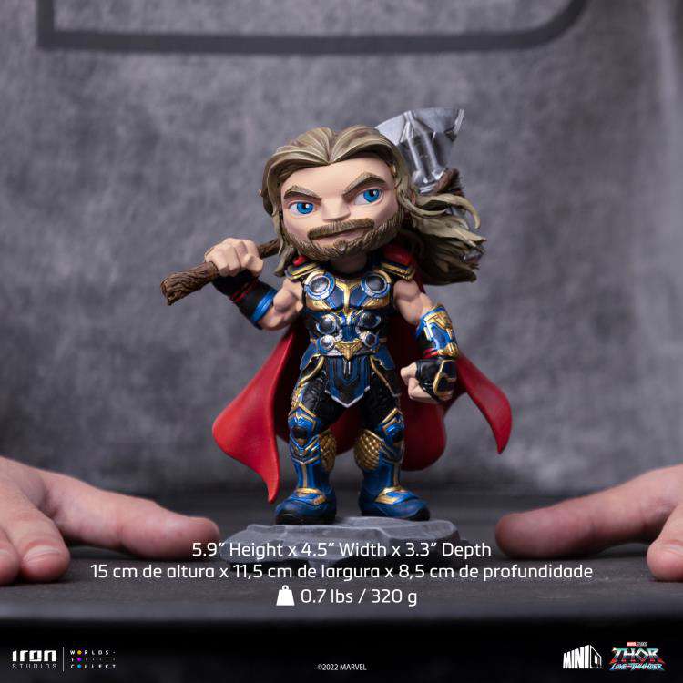 IRON STUDIOS THOR LOVE THUNDER THOR MINICO STATUA 15 cm