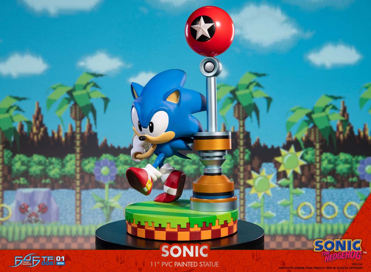 SONIC THE HEDGEHOG 11inch PVC FIGURE