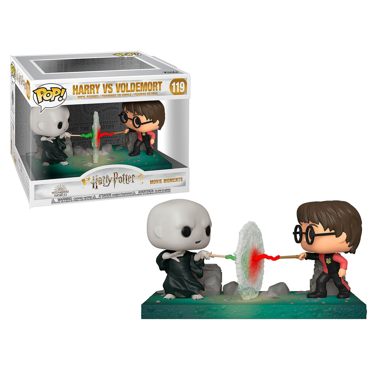 POP figure Moment Harry Potter Harry vs Voldemort