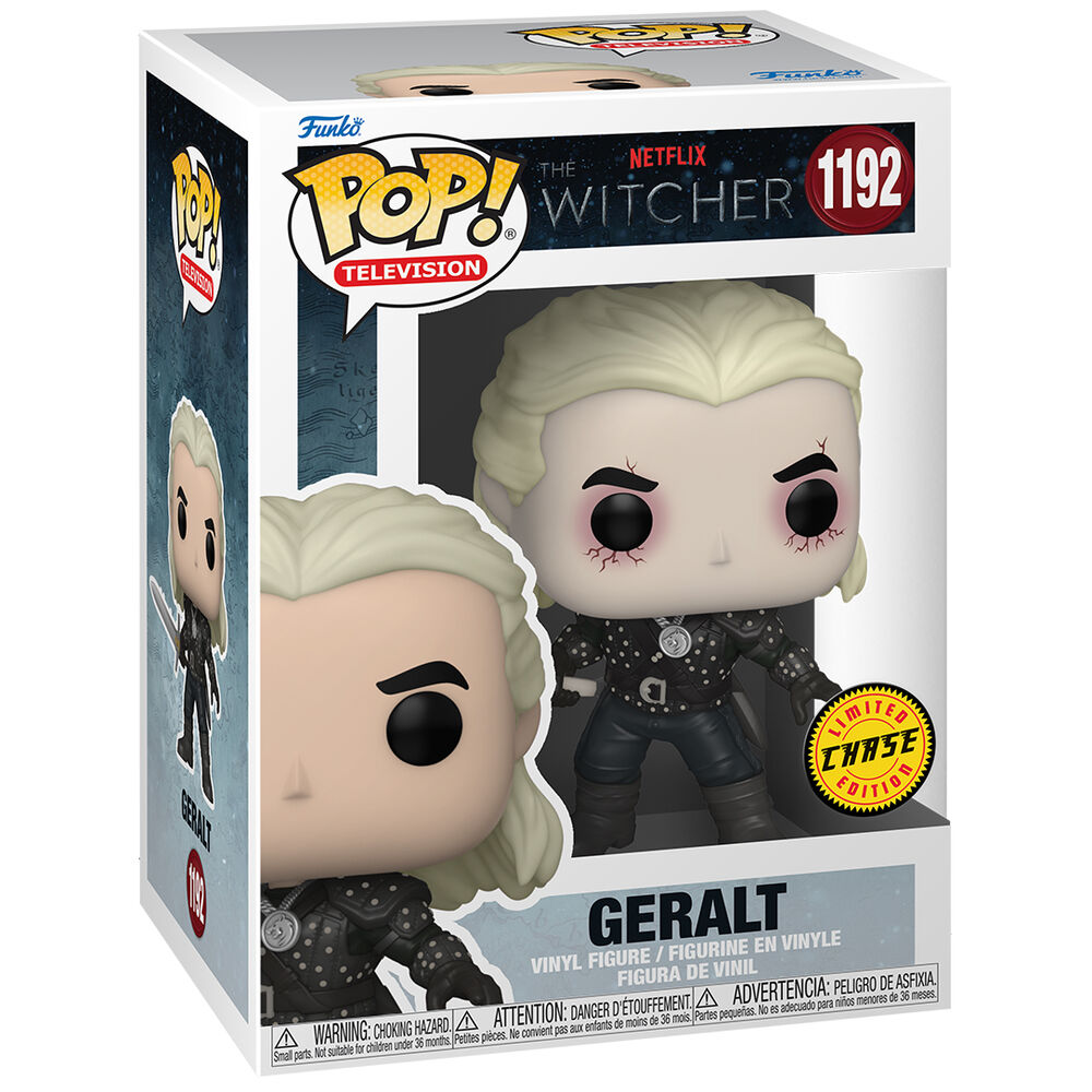 POP figure The Witcher Geralt 5 + 1 Chase