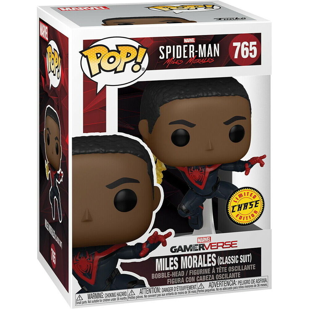 POP figure Spiderman Miles Morales - Miles Morales Classic Suit 5 + 1 Chase
