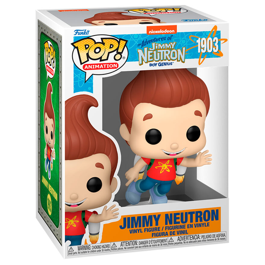 POP figure The Adventures of Jimmy Neutron Jimmy Neutron