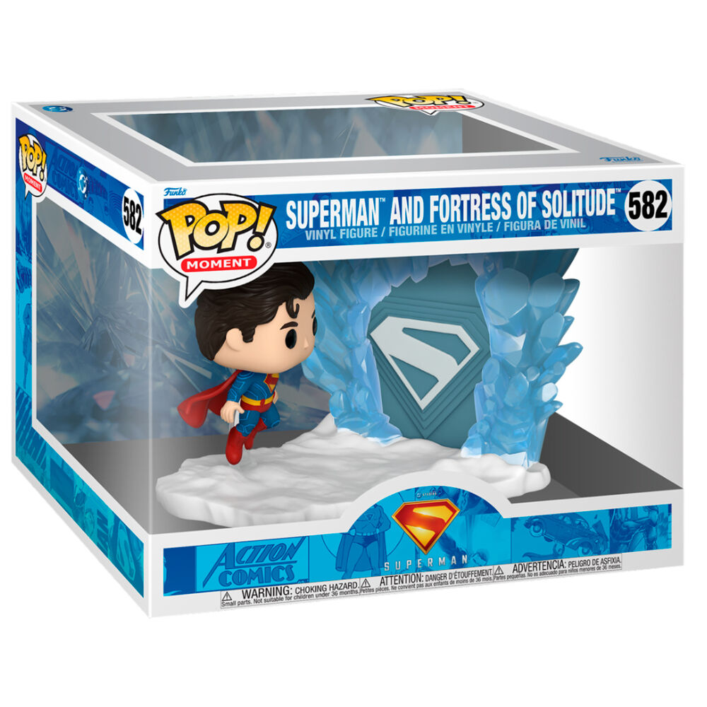 POP figure Moment DC Comics Superman - Superman and Fortress of Solitude