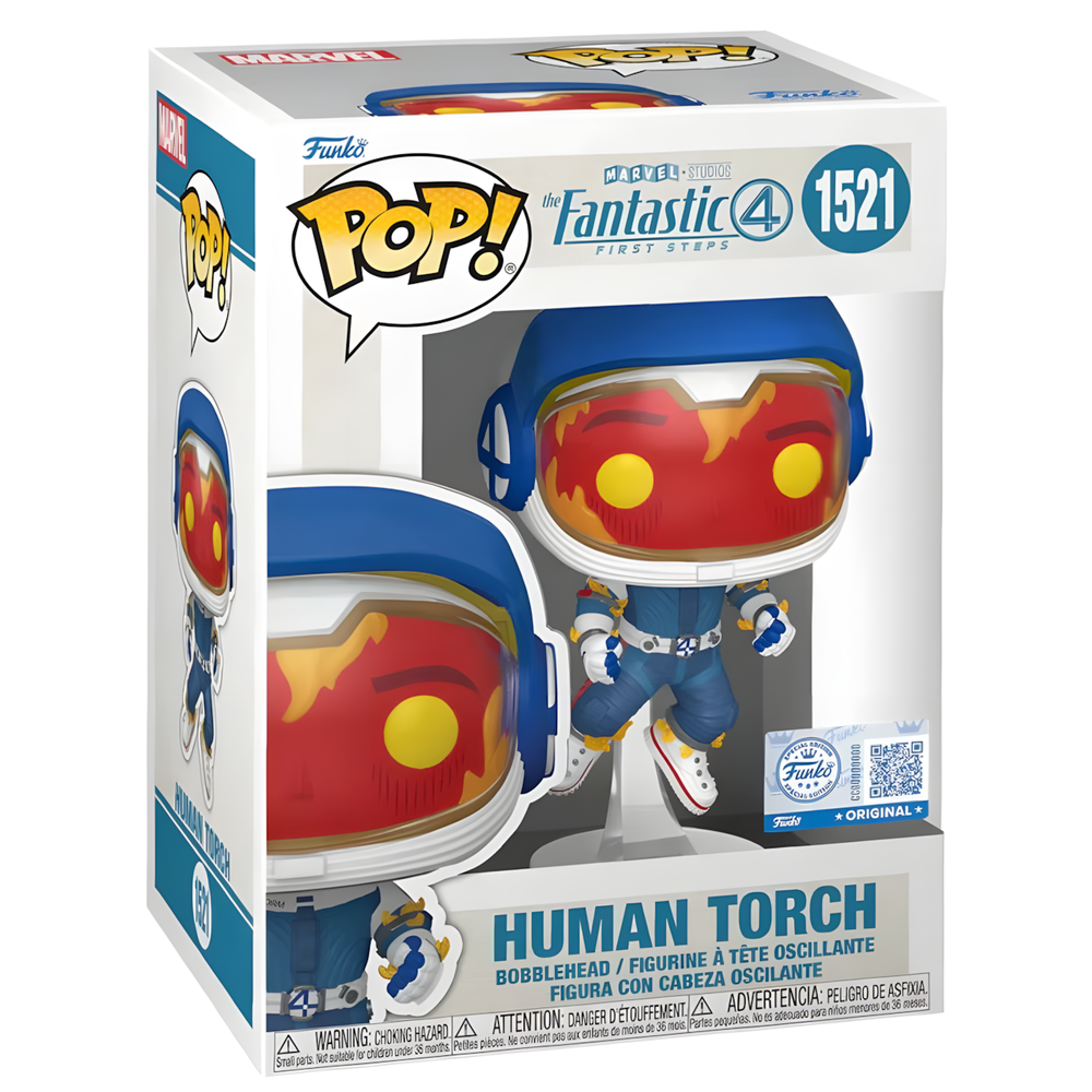 POP figure Marvel The Fantastic 4 Human Torch