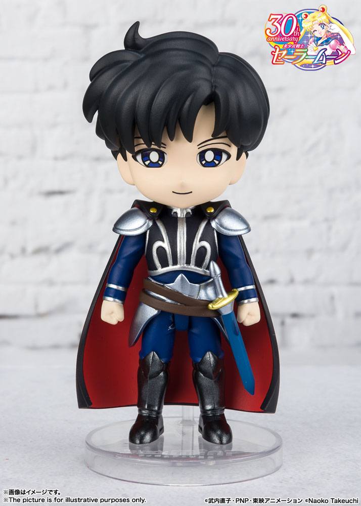 BANDAI PRINCE ENDYMION SAILOR MOON ETERNAL FIGUARTS MINI ACTION FIGURE 9 CM