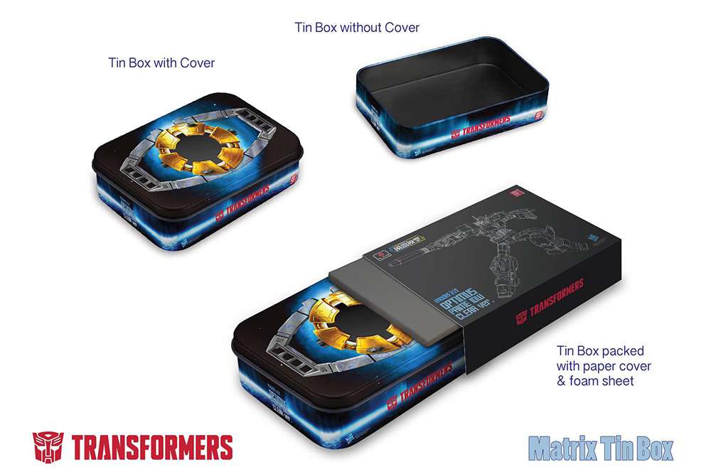 TRANSFORMERS OPTIMUS PRIME CLEAR MK