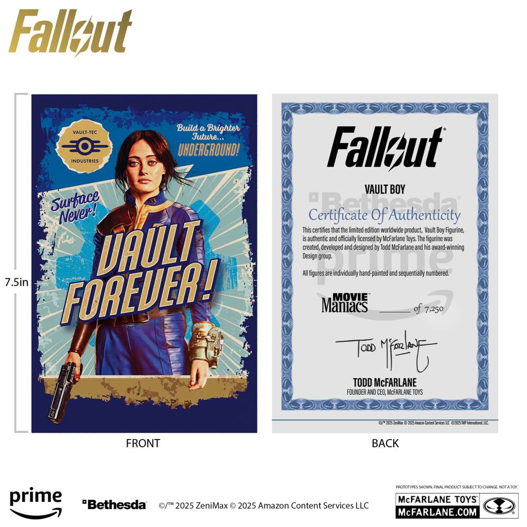 MOVIE MANI FALLOUT VAULT BOY ASS SET (3)