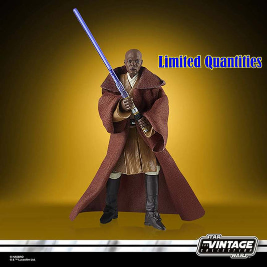 STAR WARS EPISODE II VINTAGE COLLECTION ACTION FIGURA 2022 MACE WINDU 10 CM HASBRO