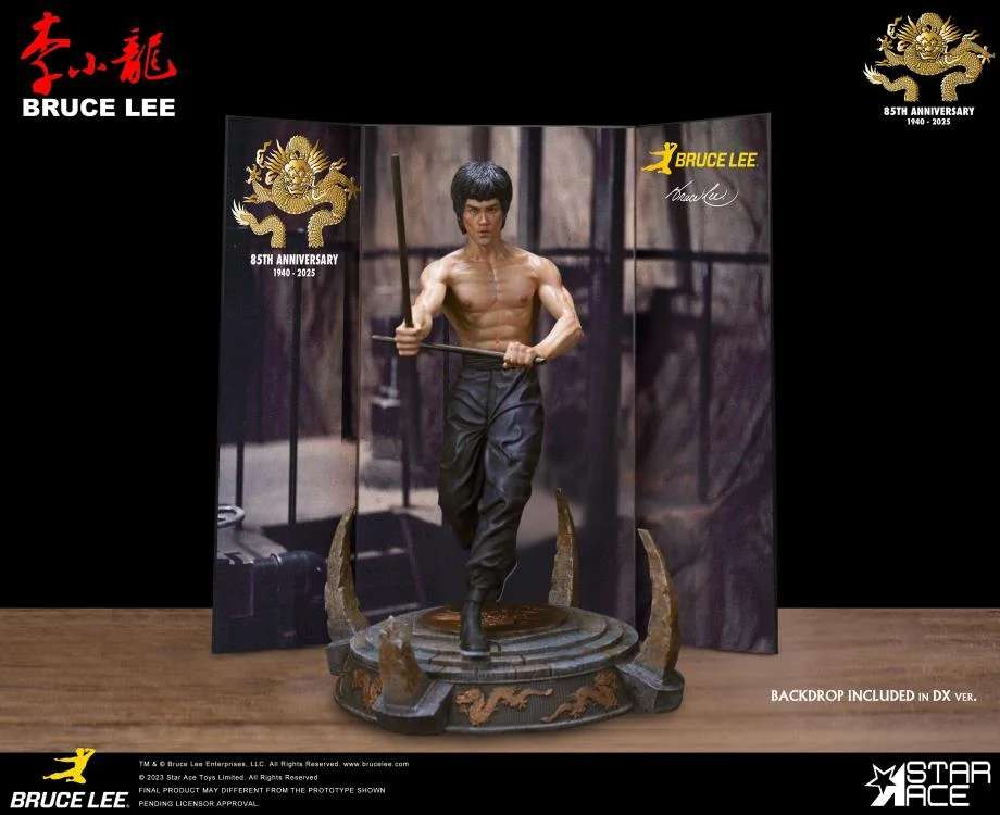 BRUCE LEE KALI STICKS FIGHT DLX BASE ST