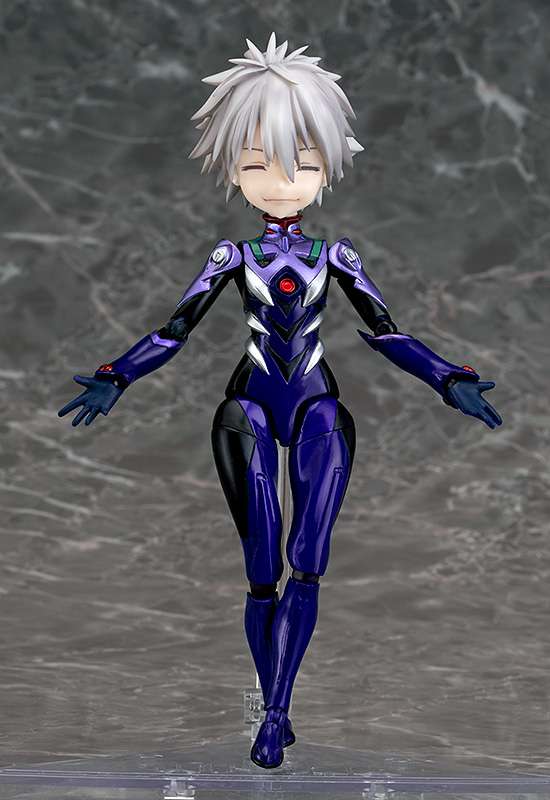 PHAT KAWORU & NAGISA - EVANGELION PARFORM R AF ACTION FIGURE 14 cm
