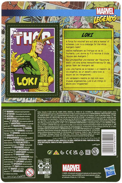 HASBRO LOKI - MARVEL LEGENDS RETRO AF ACTION FIGURE