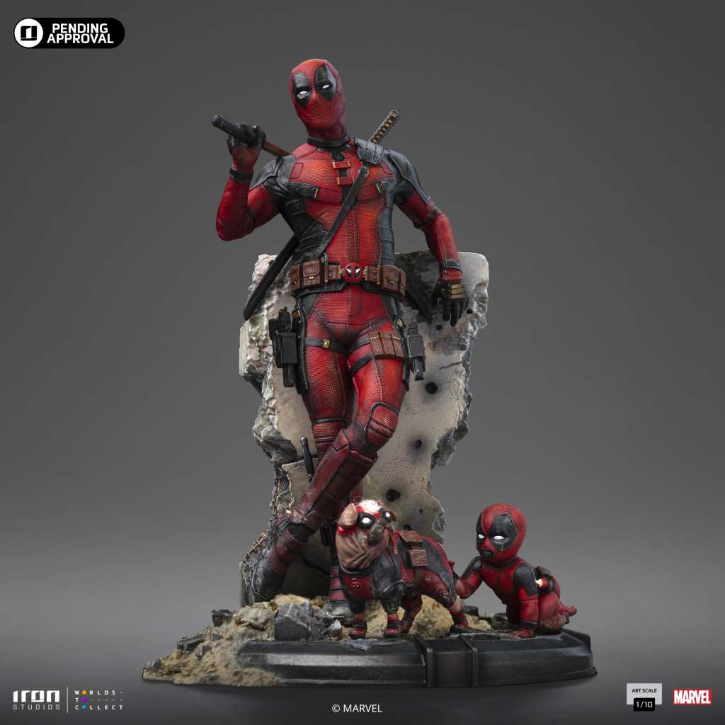 DEADPOOL & WOLVERINE DEADPOOL 1/10 ST