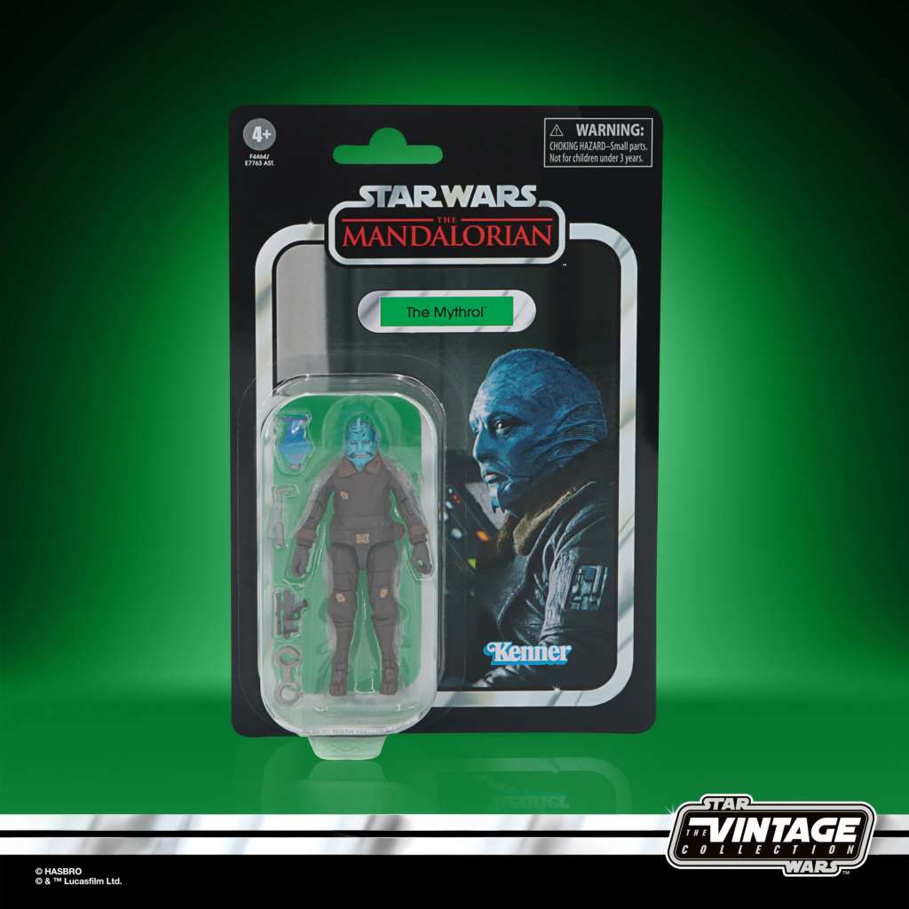 STAR WARS THE MANDALORIAN VINTAGE COLLECTION ACTION FIGURA 2022 THE MYTHROL 10 CM HASBRO
