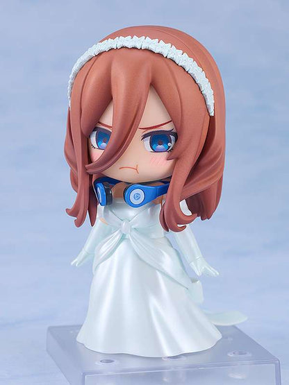 THE QUINTESSENTIAL QUINTUPLETS NENDOROID ACTION FIGURA MIKU NAKANO: WEDDING DRESS VER. 10 CM GOOD SMILE COMPANY