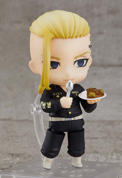 TOKYO REVENGERS NENDOROID ACTION FIGURA DRAKEN (KEN RYUGUJI) 10 CM ORANGE ROUGE