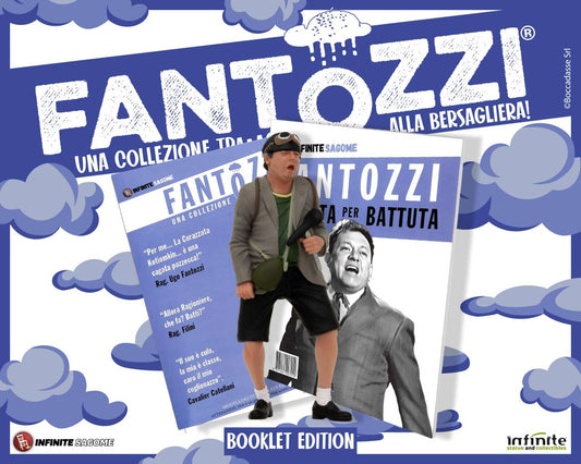 FANTOZZI STATUA PVC ALLA BERSAGLIERA BOOKLET EDITION 10CM INFINITE STATUE
