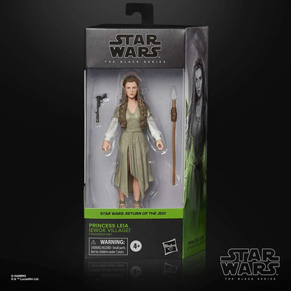 STAR WARS EPISODE VI BLACK SERIES ACTION FIGURA 2022 PRINCESS LEIA (EWOK VILLAGE) 15 CM HASBRO