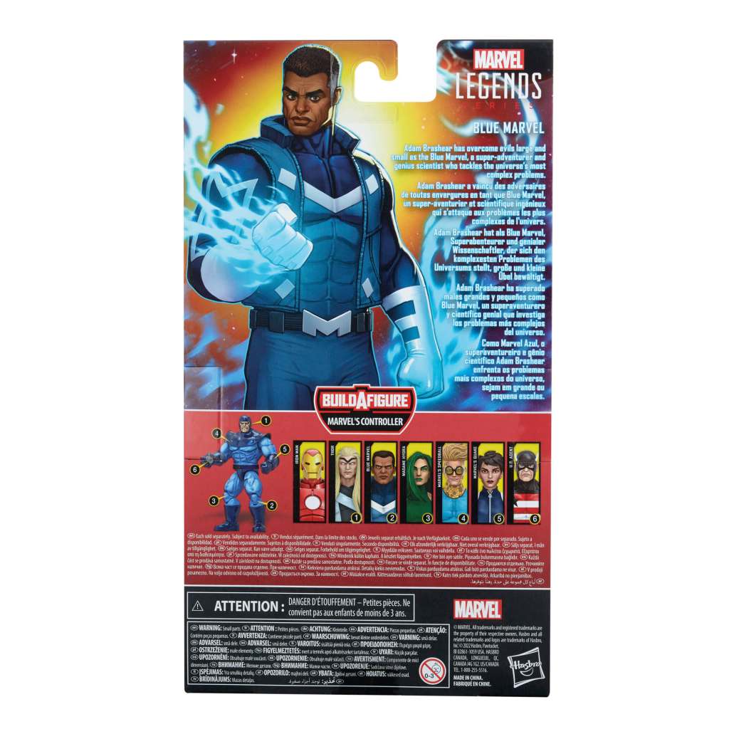 HASBRO - MARVEL LEGENDS CONTROLLER BLUE MARVEL AF ACTION FIGURE